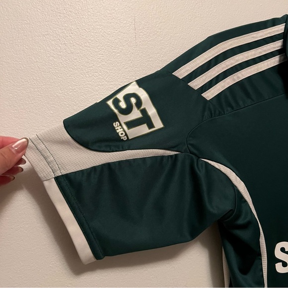 Adidas Palmeiras Green Soccer Football Jersey Size 14A Boys XL - Picture 6 of 11